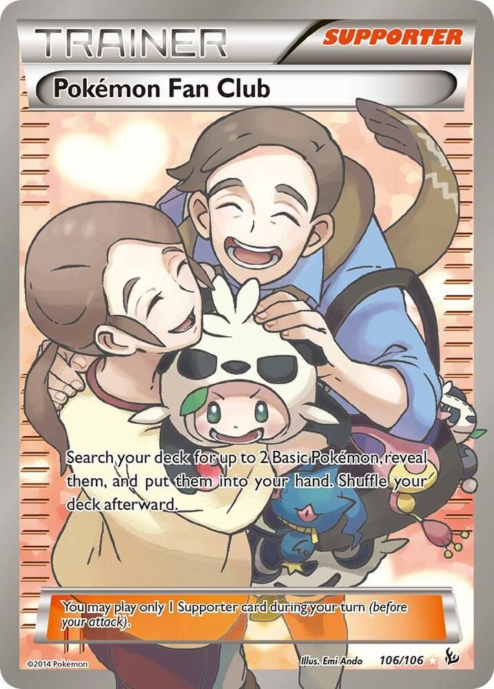 Pokemon Fan Club 106 Full Art - XY - Flashfire Real Time Price Data.