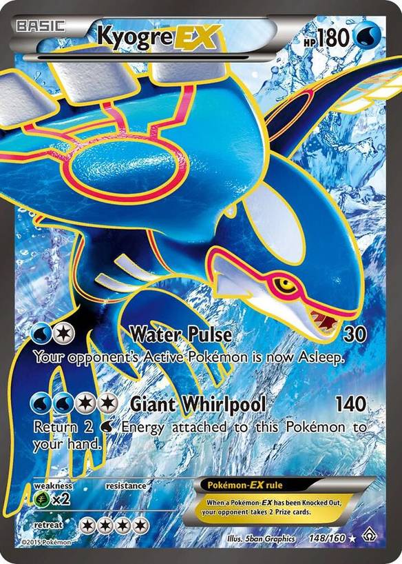 all primal pokemon cards 2015 XY Clash #149/160 Primal Kyogre PSA 9 Colorless Retreat Cost Complete Your Pokmon XY -
