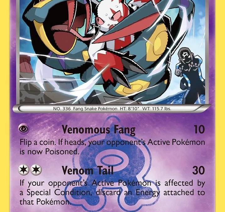 snake pokemon cards Defiance Band - SV01: Scarlet & Violet Base Set [REVERSE HOLO]