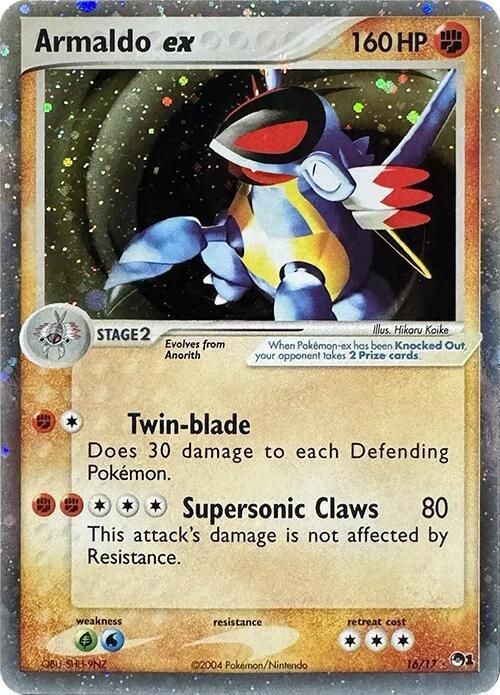 world's smallest pokemon cards Amazon.com: Anorith Pokemon Card main image 0