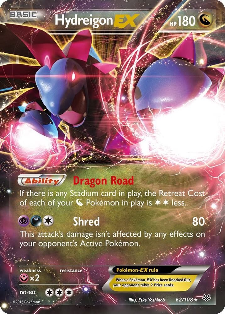 Hydreigon EX - XY - Roaring Skies Real Time Price Data.