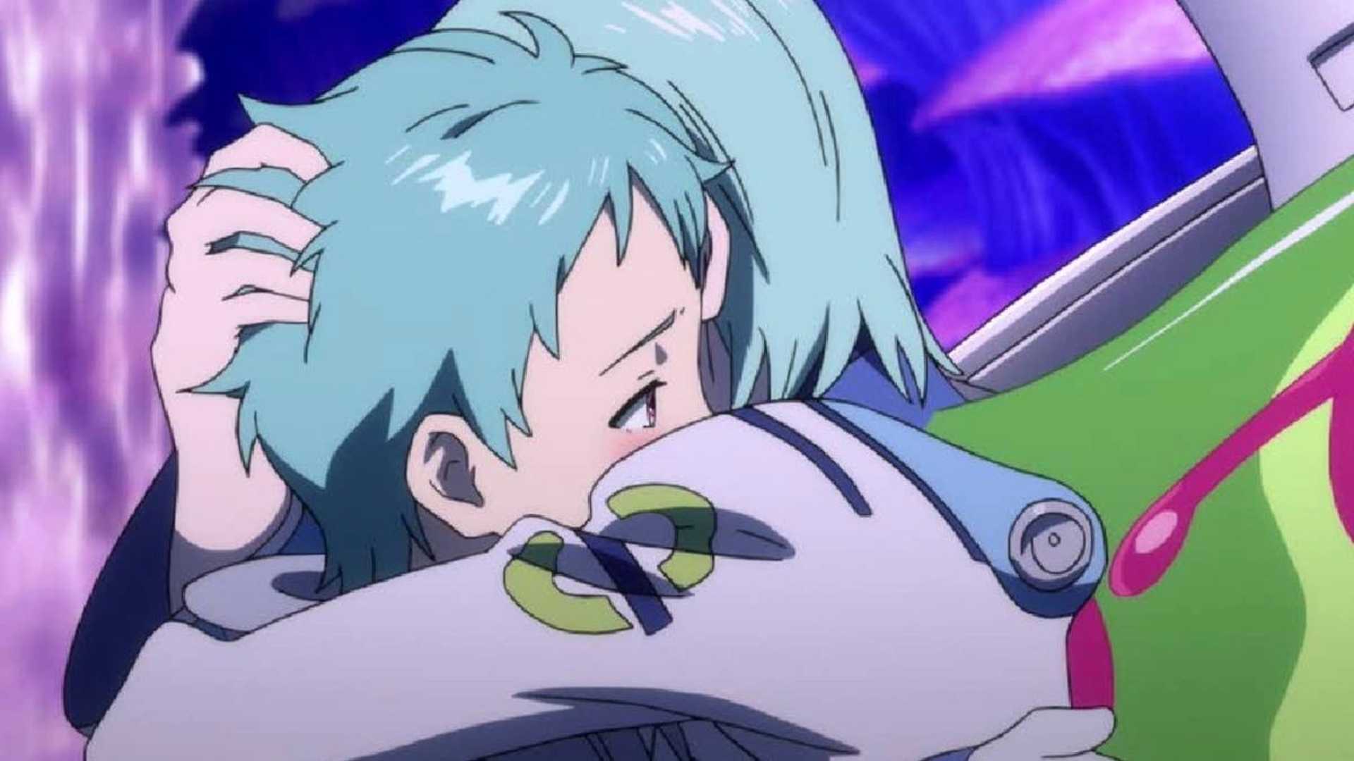 Ao and her mother in Eureka Seven anime