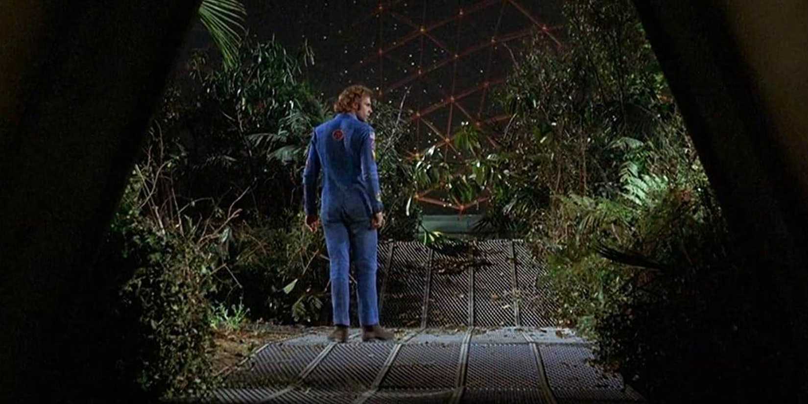 Bruce Dern tending to plants in Silent Running