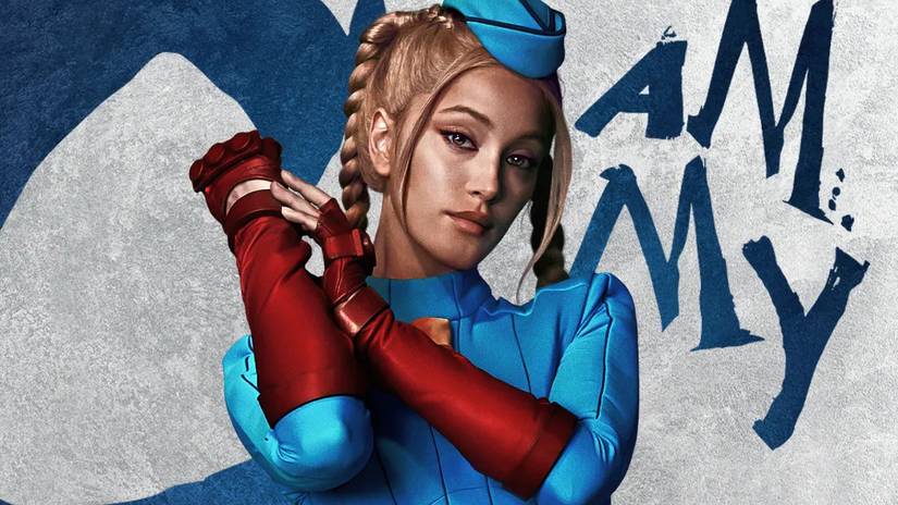 Cammy White on a poster for Street Fighter 2026