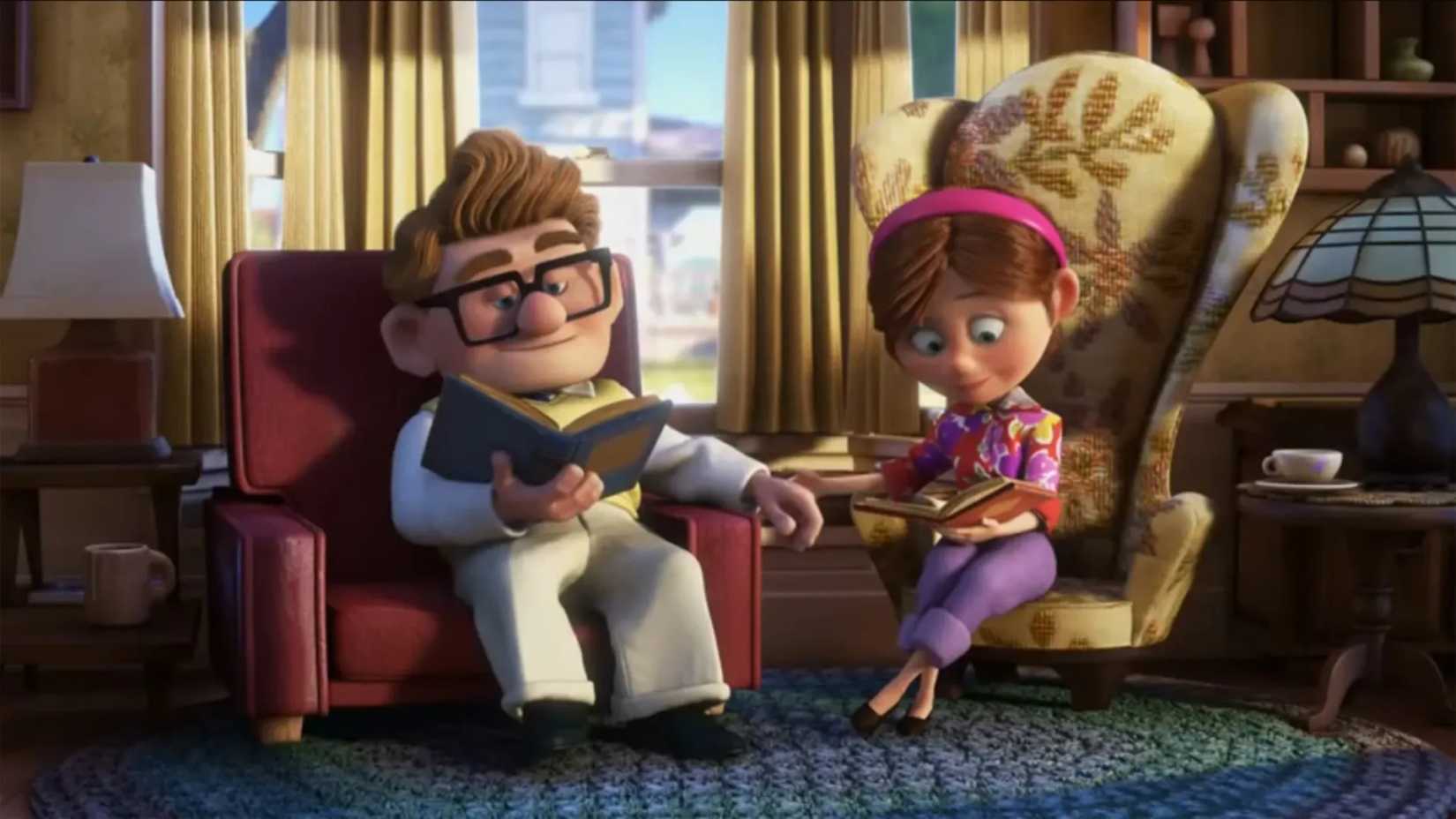 Carl and Ellie in Up