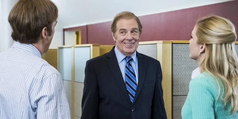 Chuck McGill talks to Jimmy McGill and Kim Wexler in Better Call Saul