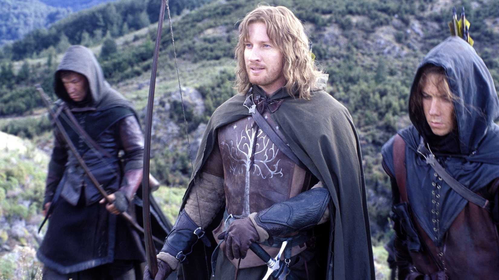 Faramir and other Rangers of Ithilien in The Lord of the Rings: The Two Towers