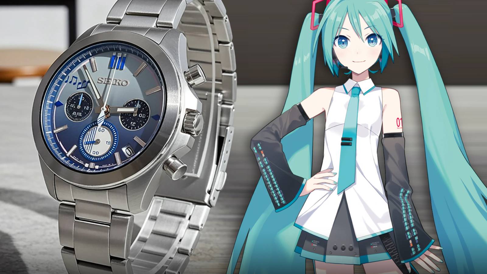 Hatsune Miku's New 50th Anniversary Seiko Watch Gets International Release