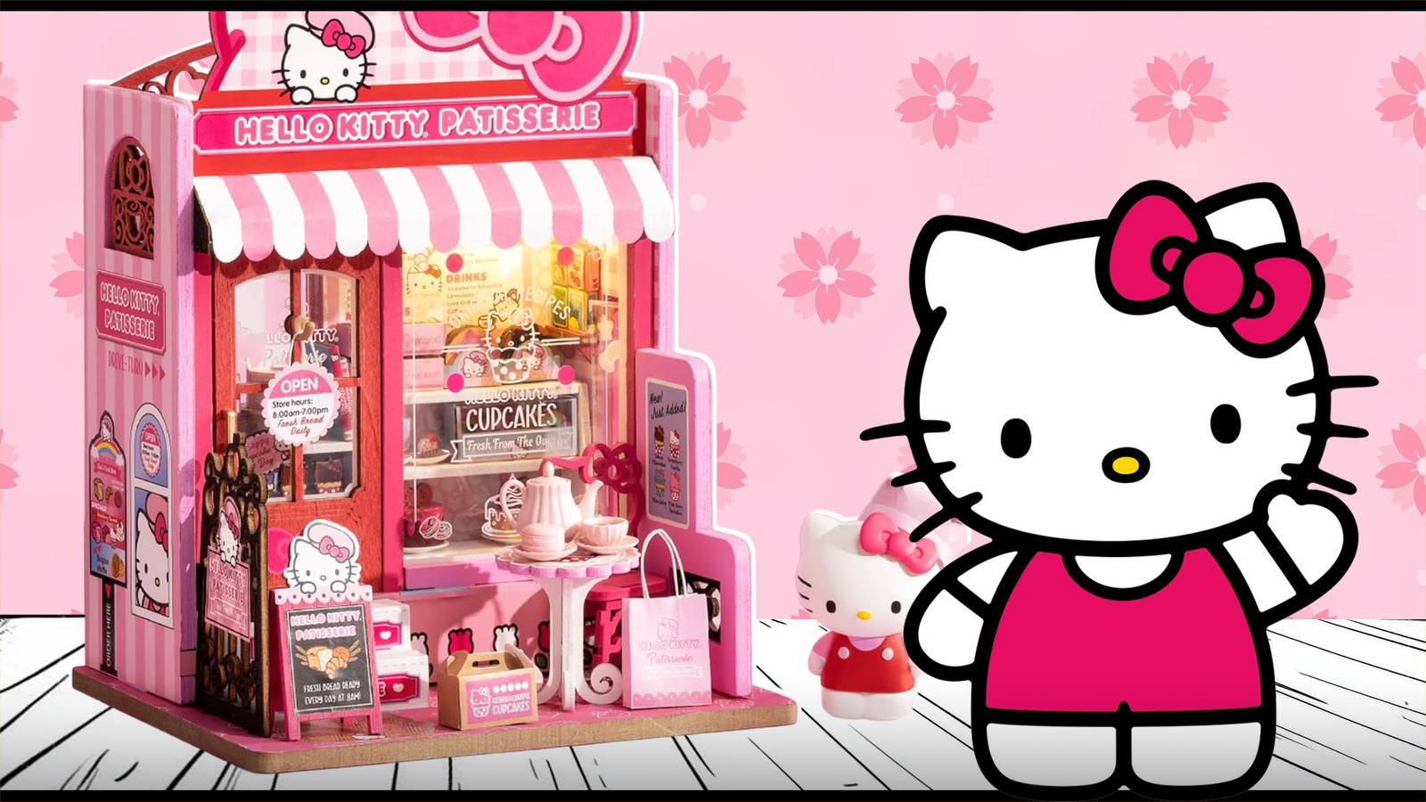 Hello Kitty DIY Miniature House Kit Gets U.S. Release From Sanrio