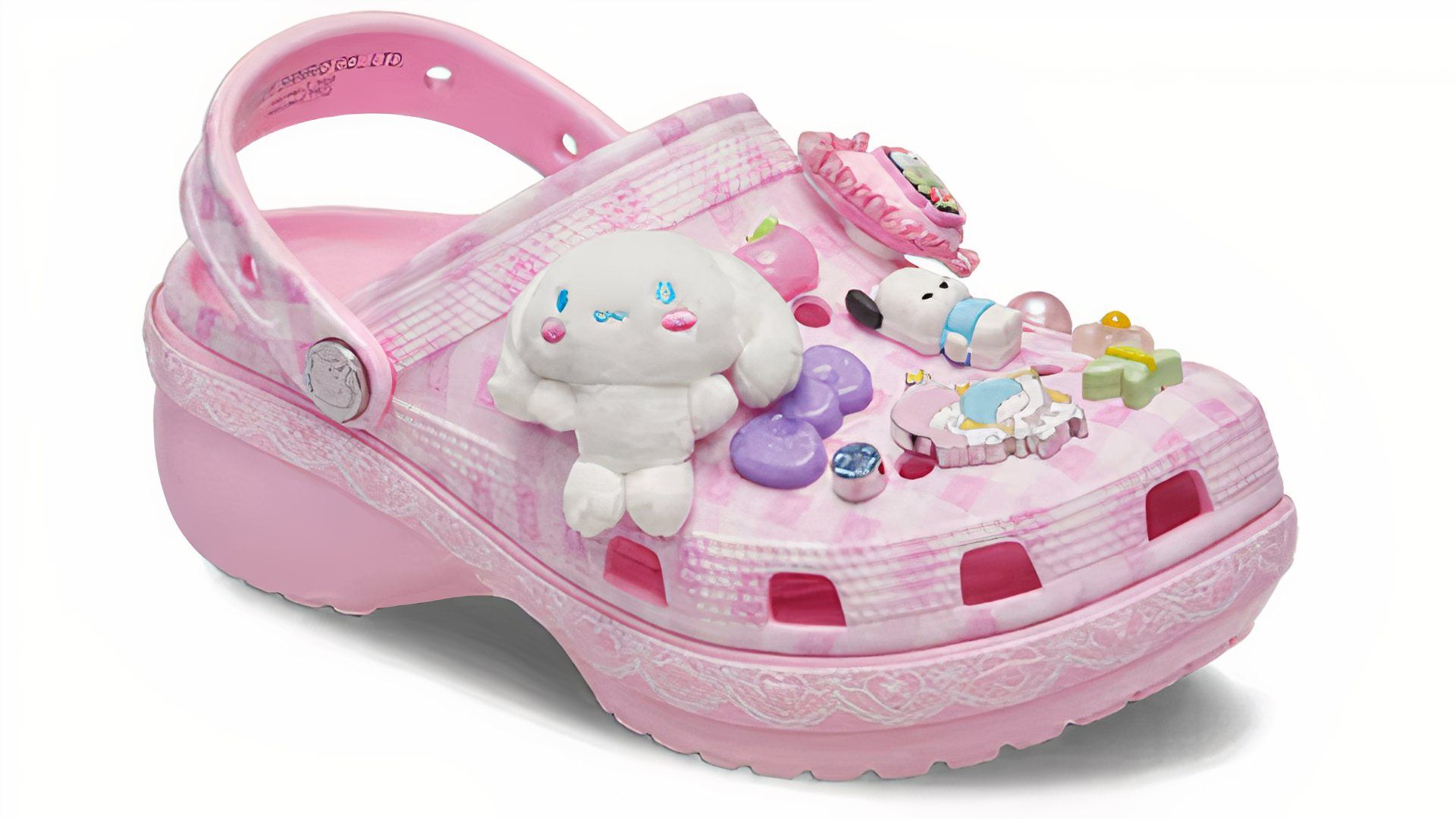 【新品】Hello Kitty CROCS 厚底 サボ サンダル Hello Kitty x Crocs Officially Reveals New Spring Collection