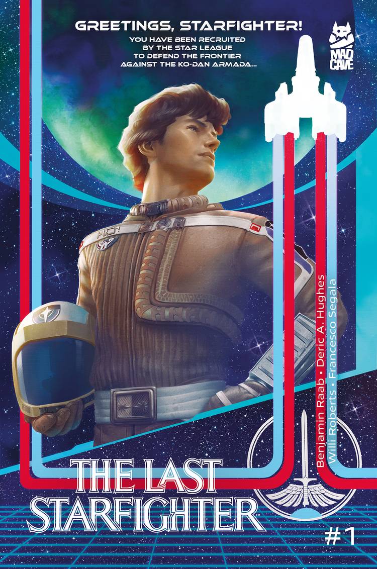 The variant cover of The Last Starfighter #1