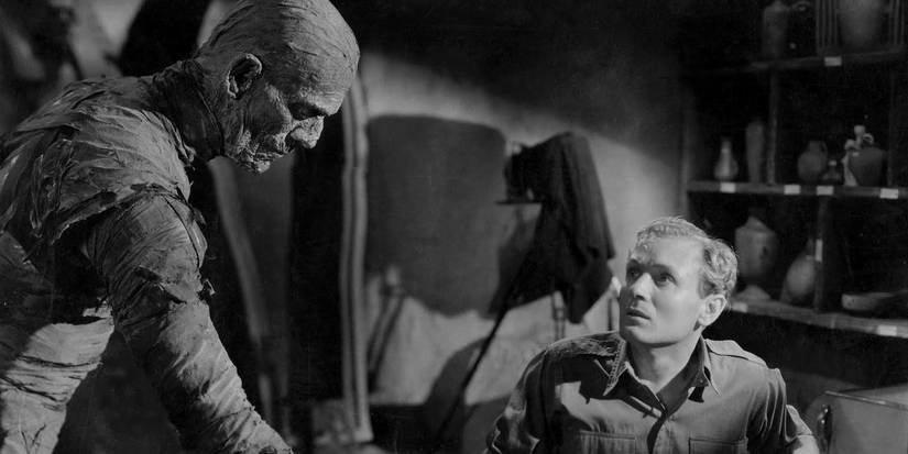 Imhotep awakening in The Mummy