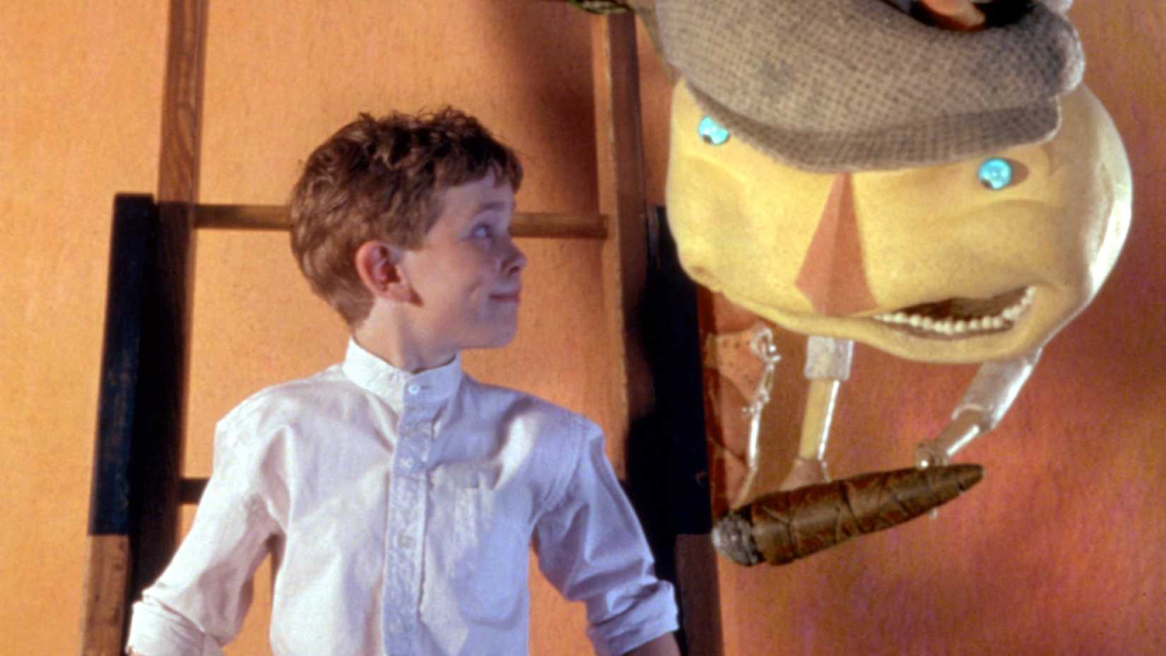 James and Centipede from James and the Giant Peach