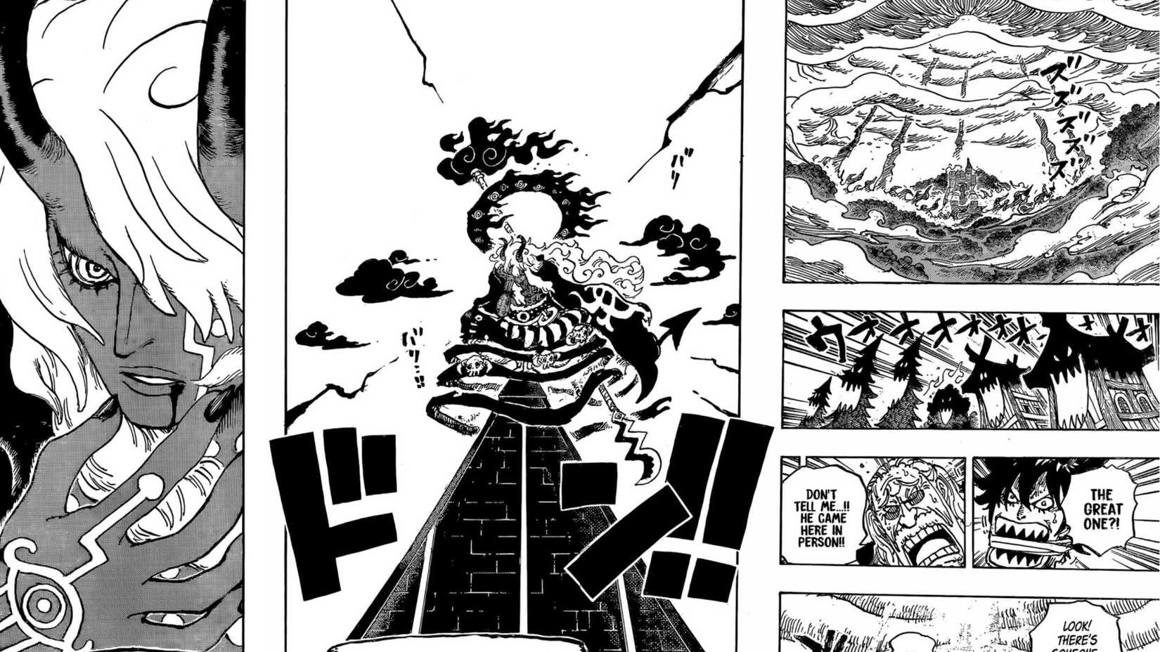 Imu's face revealed in One Piece Chapter 1179