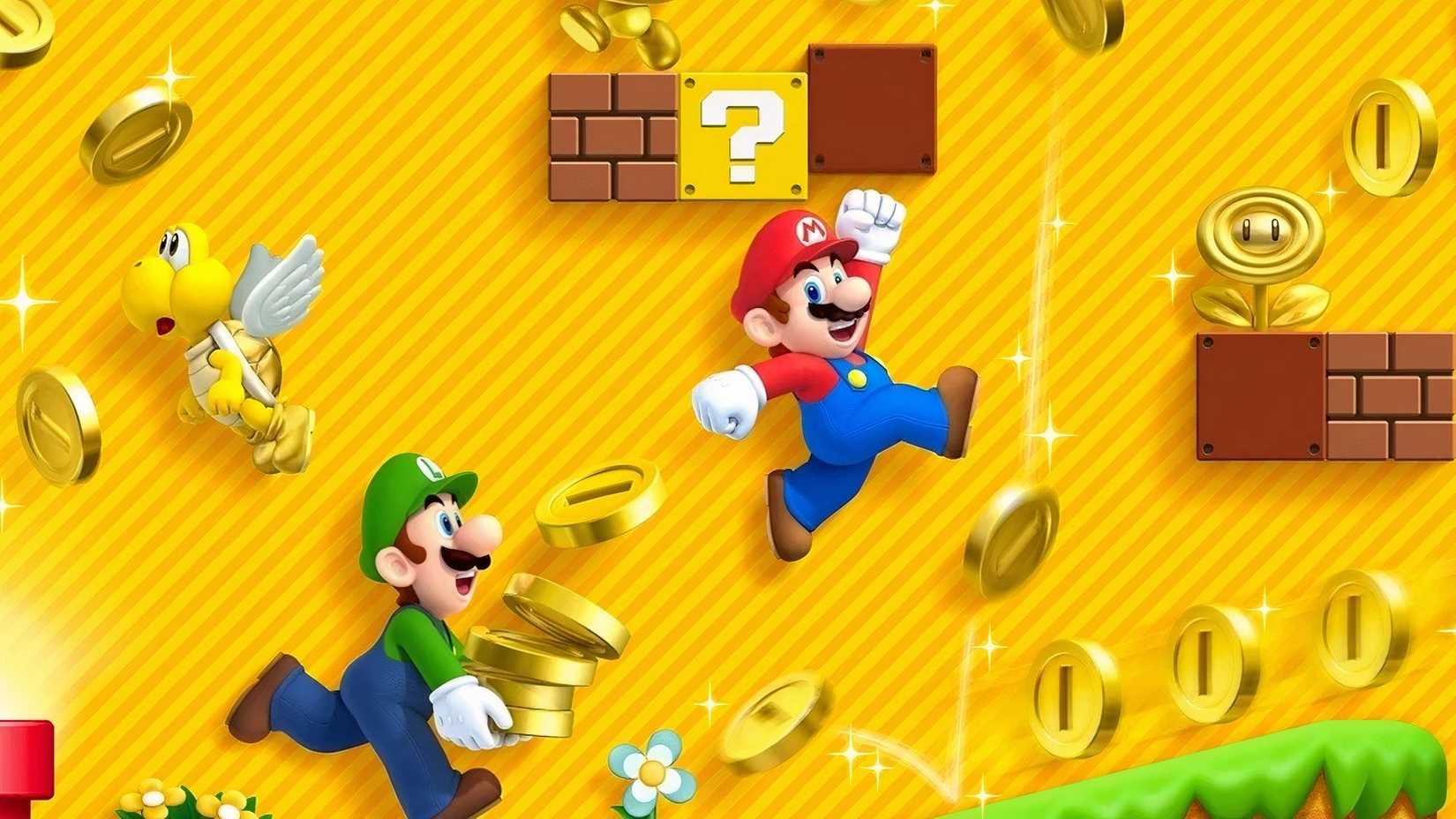 New Super Mario 2 key art