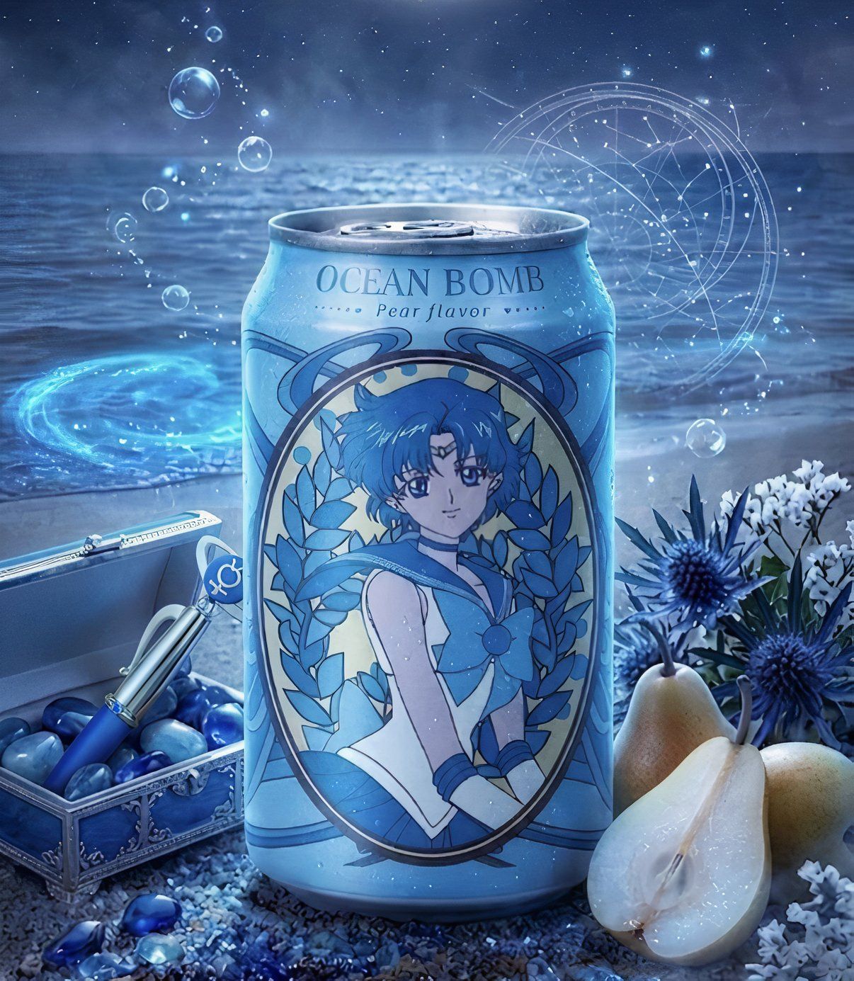 Sailor Moon Ocean Bomb Reveals New Outer Guardians Can Designs