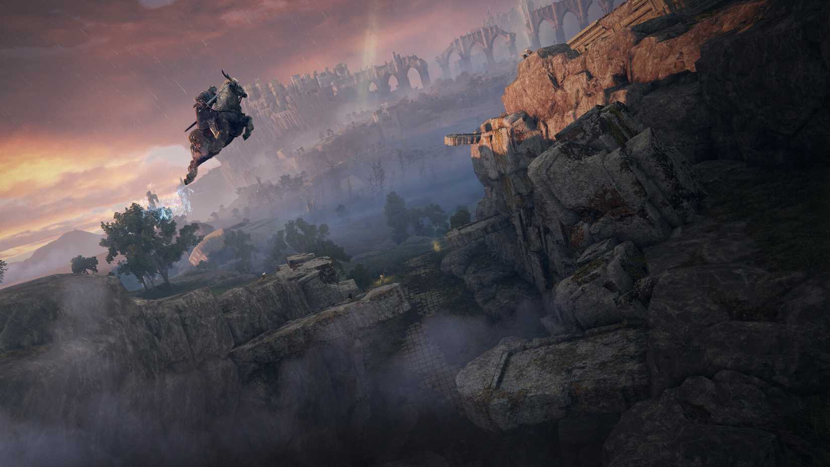 The player's horse Torrent that they can ride in Elden Ring