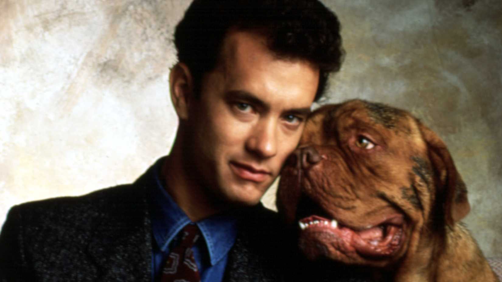 Tom Hanks and Hooch in Turner & Hooch