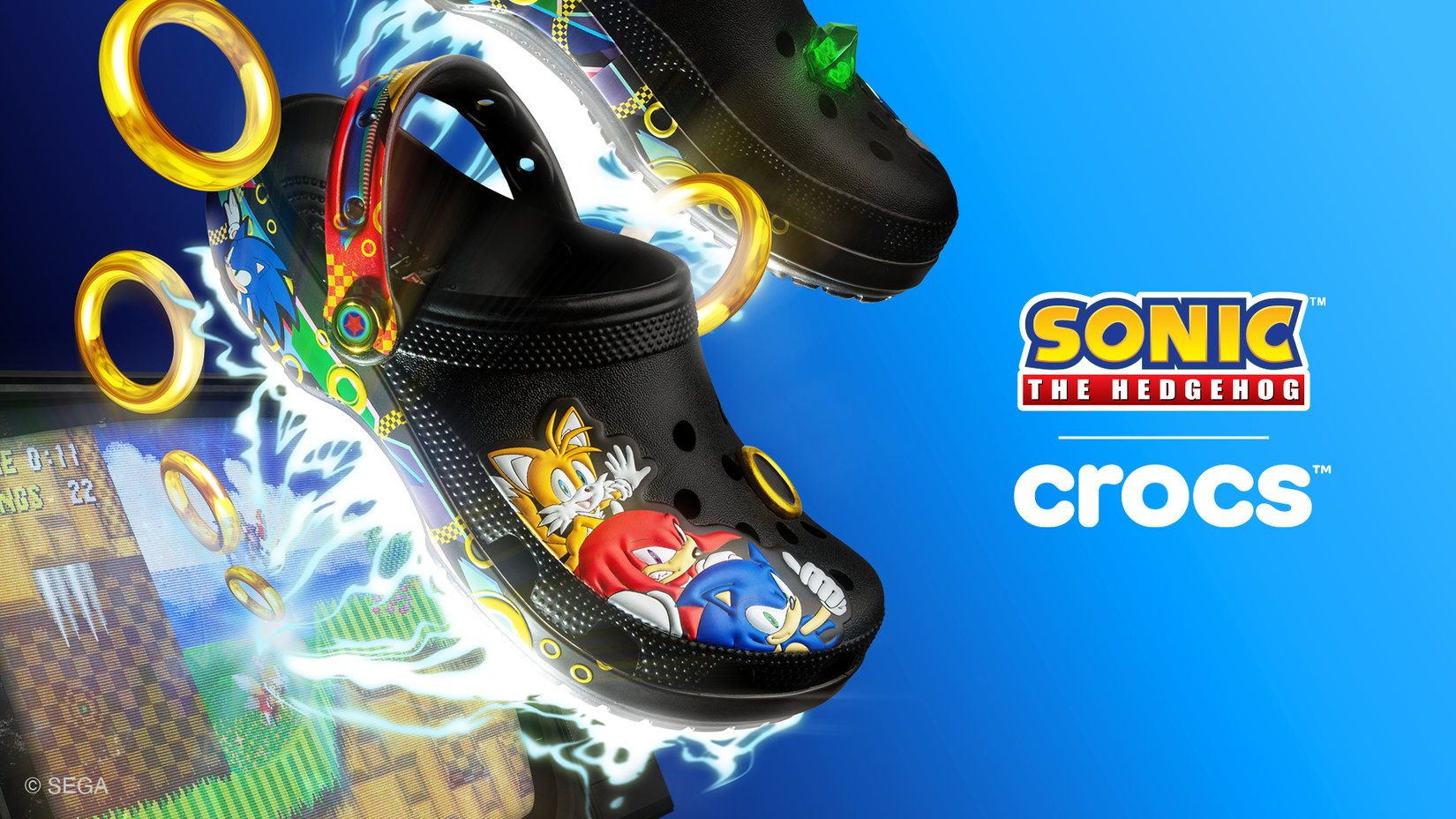 Sonic the Hedgehog x Crocs Reveals New Classic Clog Collection