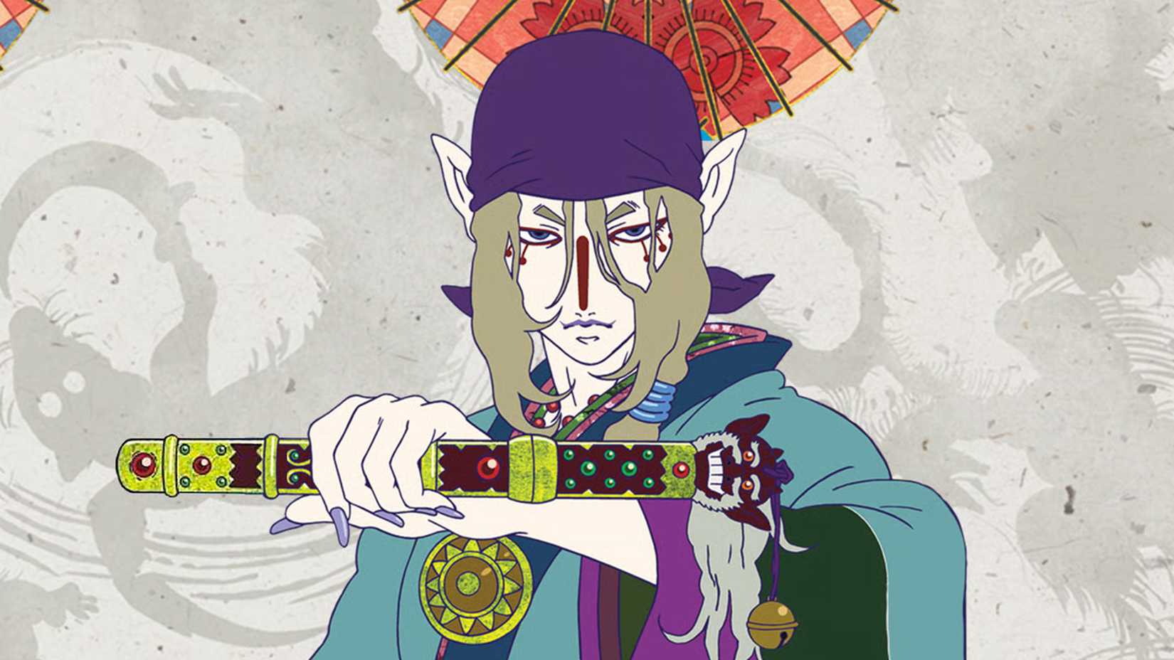 Une scène de la série animée Mononoke