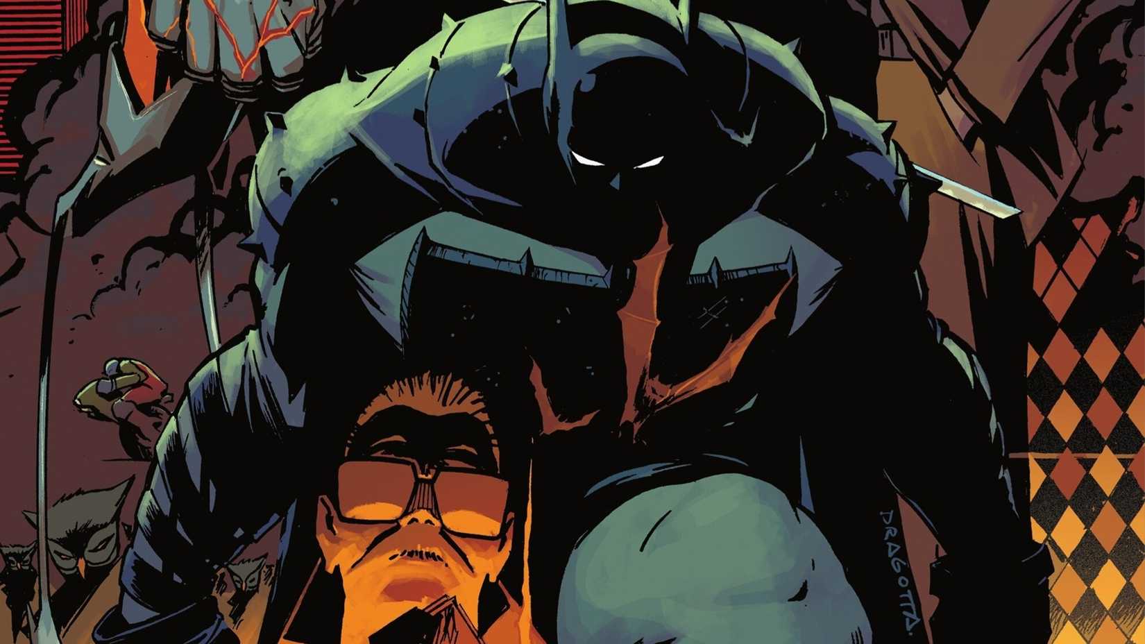 Batman is with Gordon.