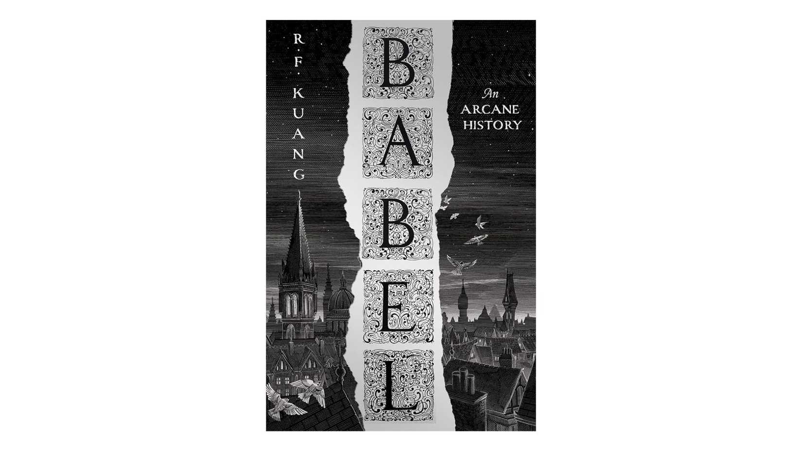 Babel by R.F. Kuang book cover on a white background
