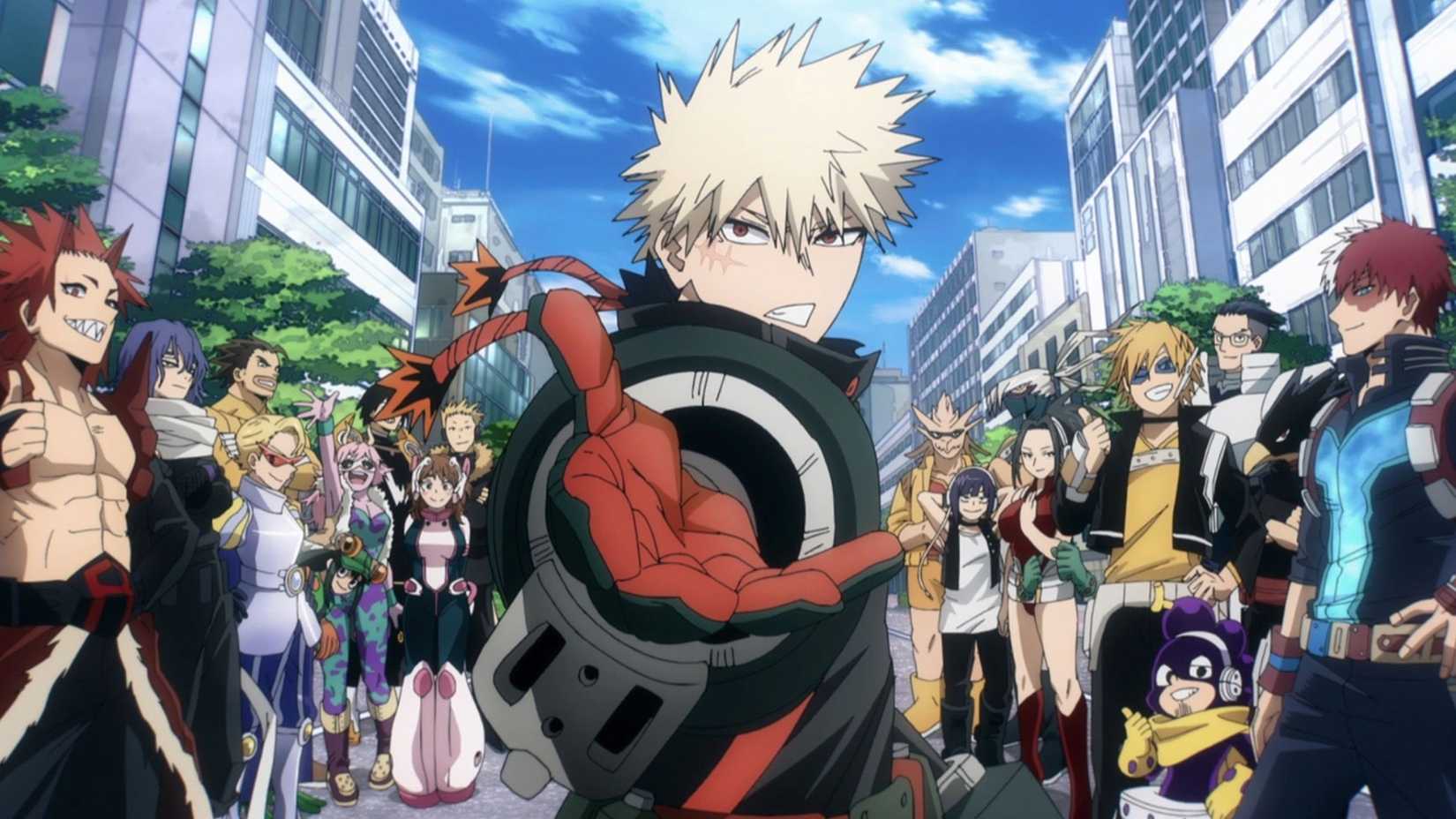 Bakugo and Class A extend a hand to Deku in My Hero Academia's final episode anime