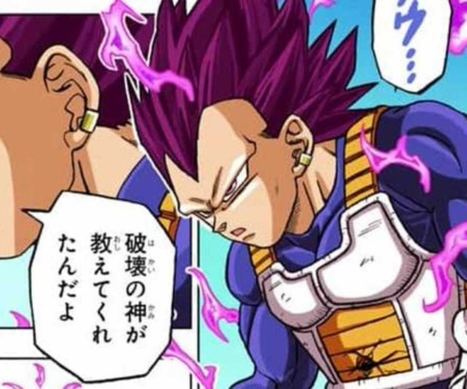 Vegeta turns Ultra Ego in Dragon Ball Super manga