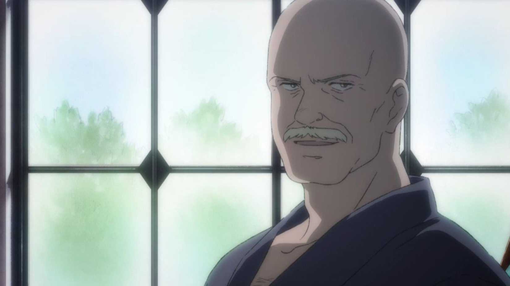 Dino Golzine dans son manoir à Banana Fish