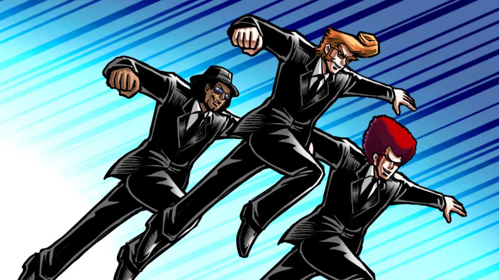 elite beat agents leaping into action
