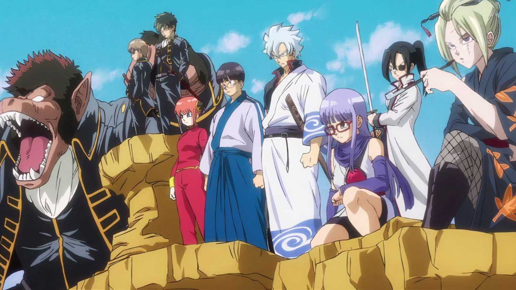 Gintama cast as Dragon Ball characters in Gintama: The Very Final.