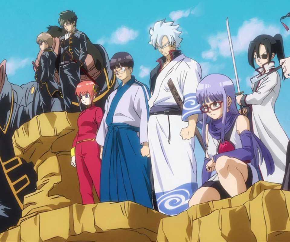 Gintama cast as Dragon Ball characters in Gintama: The Very Final.
