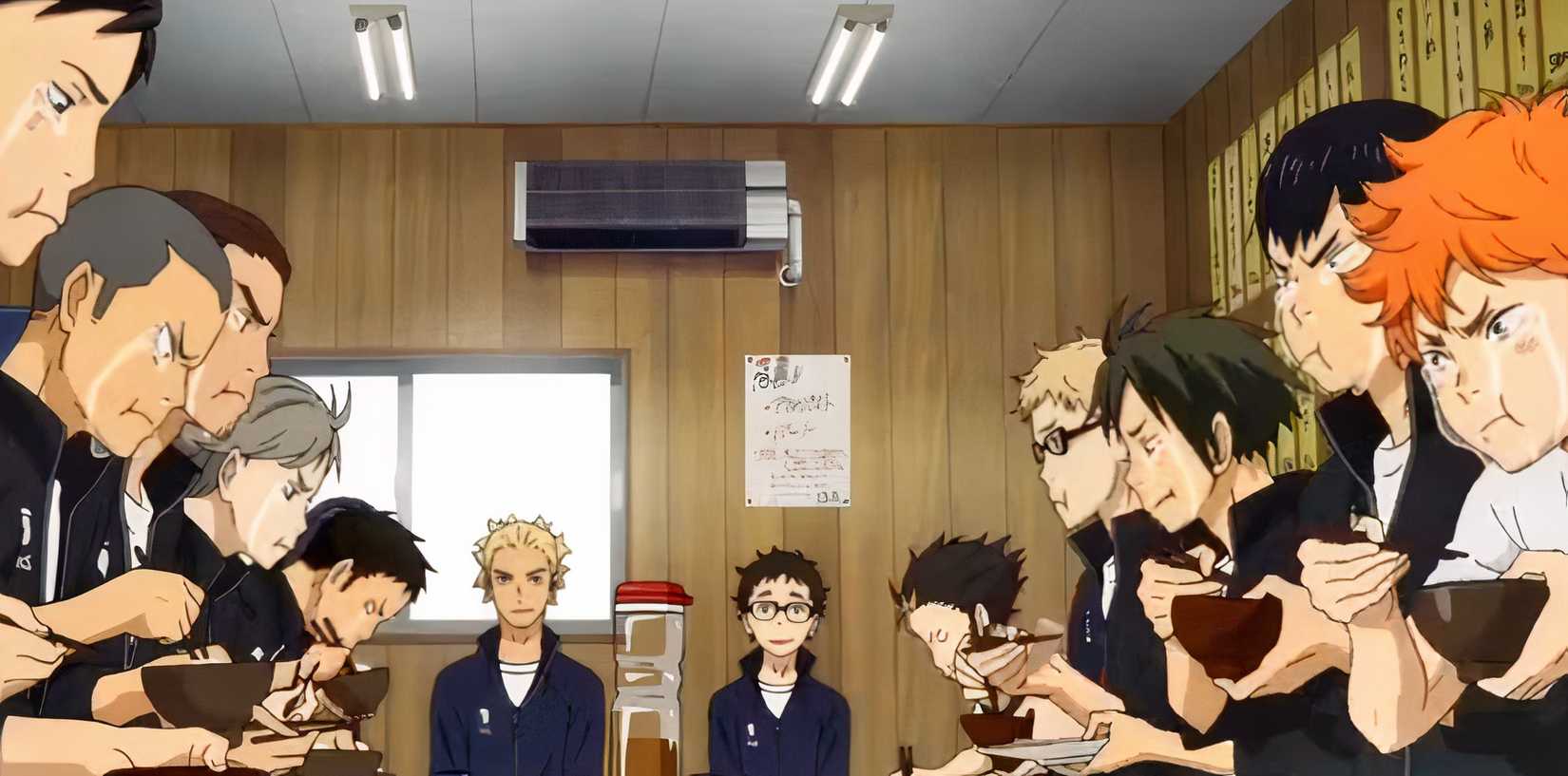 haikyuu post loss meal