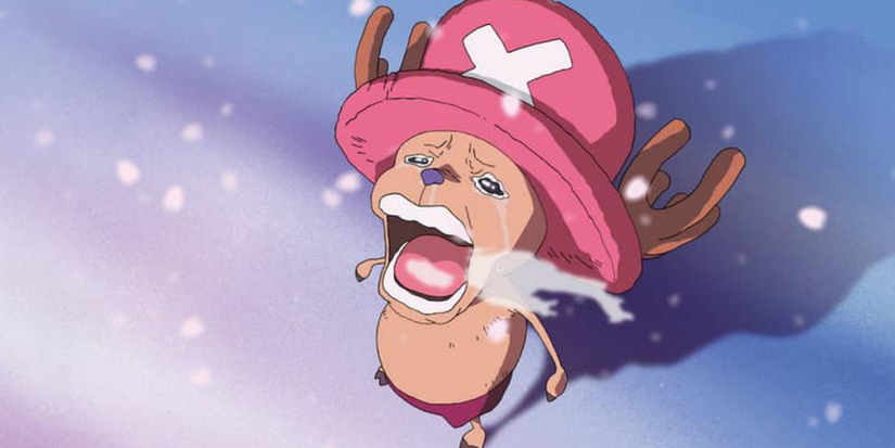 Épisode One Piece de Chopper avec Chopper qui pleure