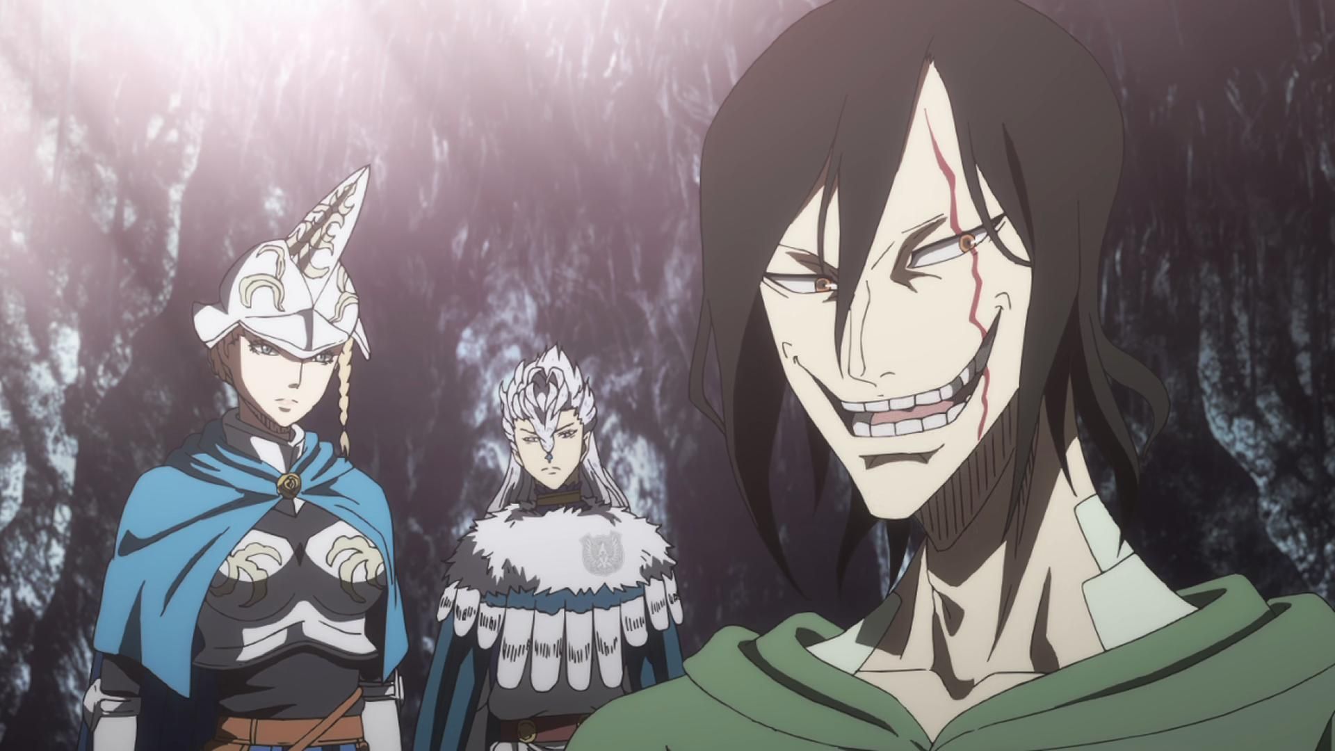 Jack the Rupper with Charlotte and Nozel in Black Clover