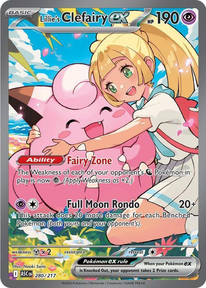 Lillie's Clefairy ex Ascended Heroes
