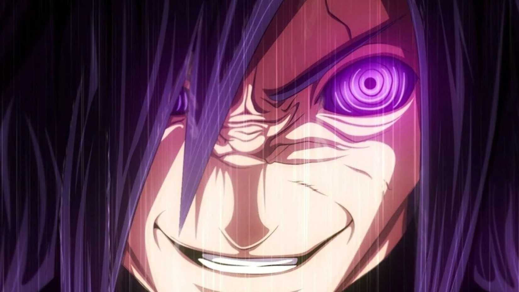 Madara's Rinnegan in Naruto Shippuden