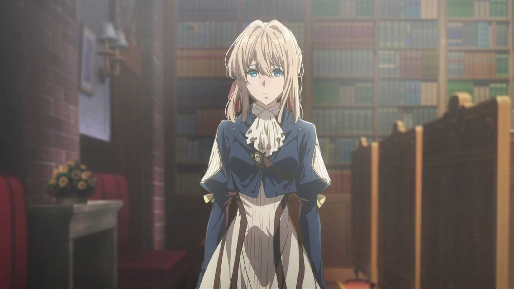 Violet in Violet Evergarden anime