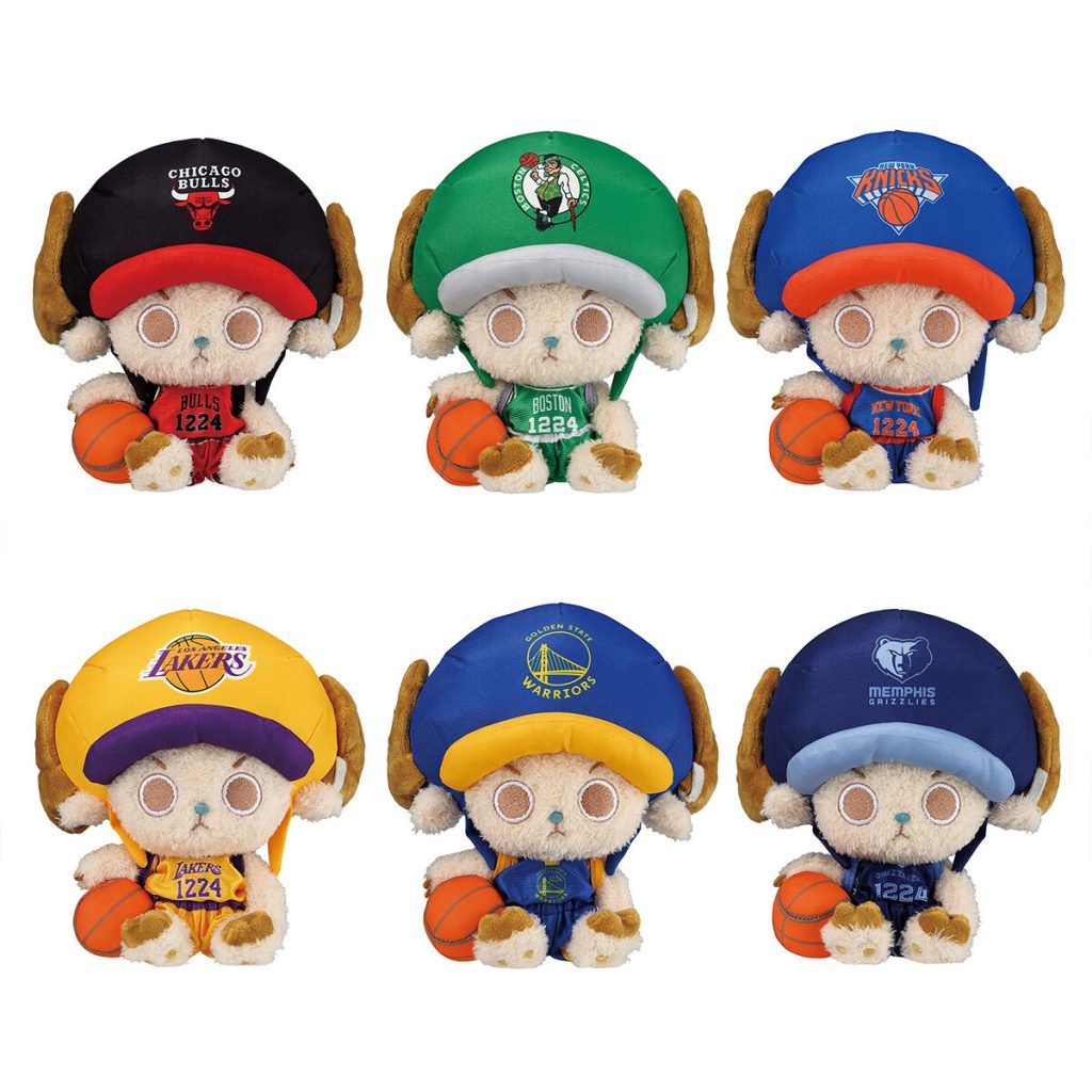 ONE PIECE × NBA CHOPPER's PLUSH BULLS Chopper Officially Returns to the NBA in New One Piece Crossover