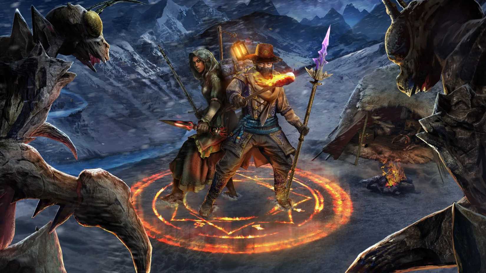 Promotional art for Outward game