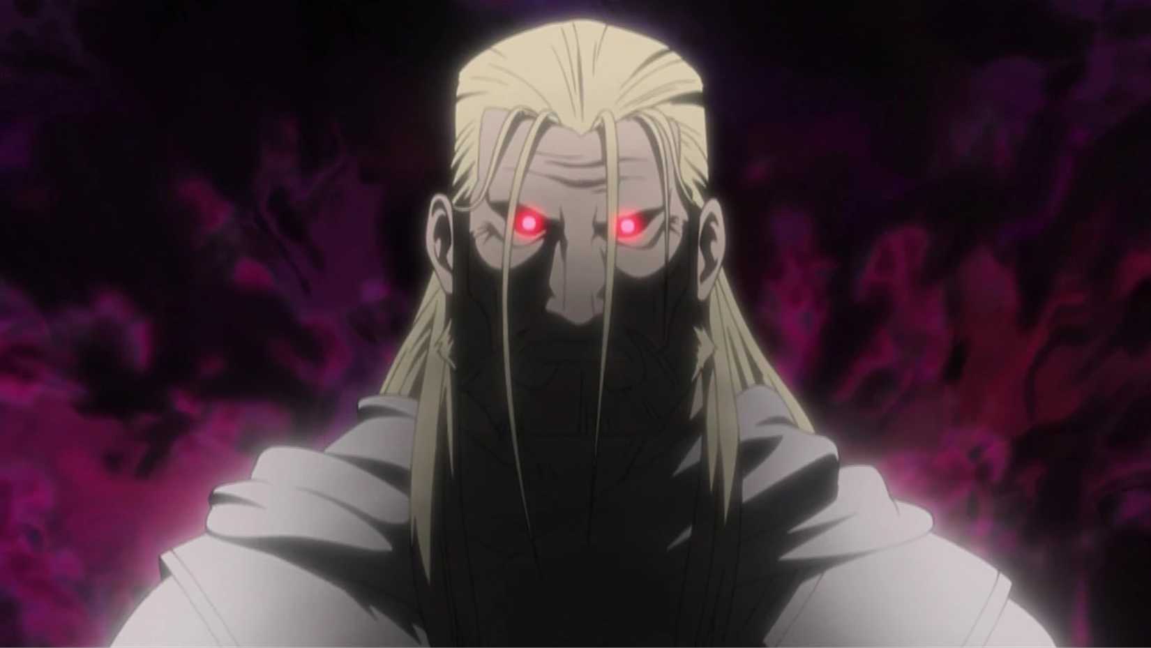 Father's physical form in Fullmetal Alchemist: Brotherhood anime