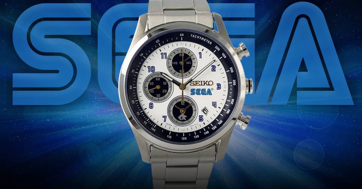 cbr.com - Timothy Blake Donohoo - SEGA's 65th Anniversary Gets New Limited-Edition Seiko Watch Release