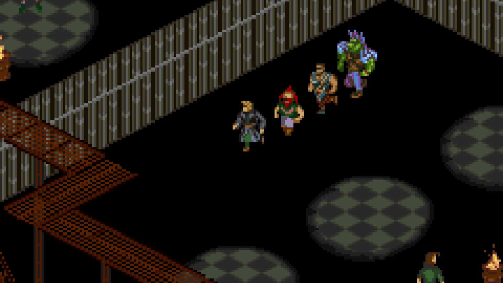 Shadowrun SNES RPG gameplay