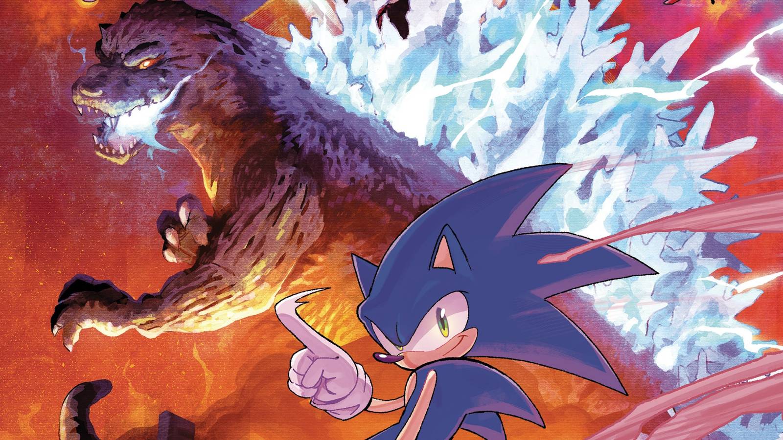 Sonic x Godzilla Scribe Reveals X-Men Influences And The 'Ambiguous' Cause Of This Official Crossover