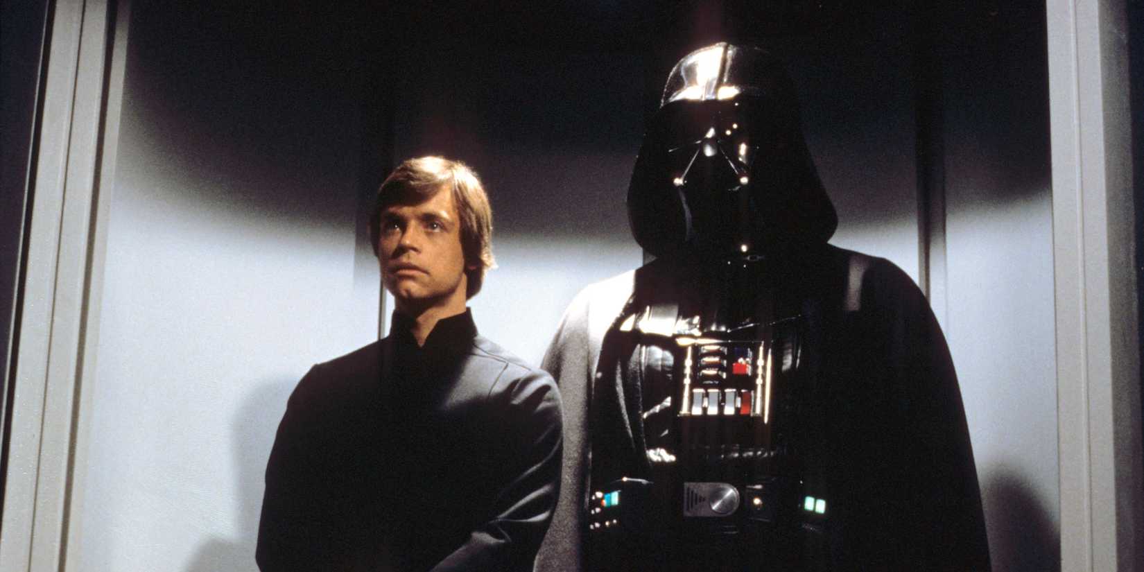 Star Wars Return fo the Jedi Luke Darth Vader
