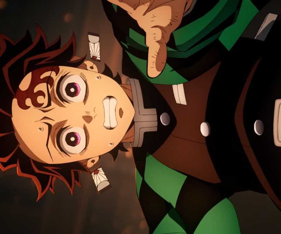 Tanjiro in the Infinity Castle in Demon Slayer's Infinity Castle anime movie.