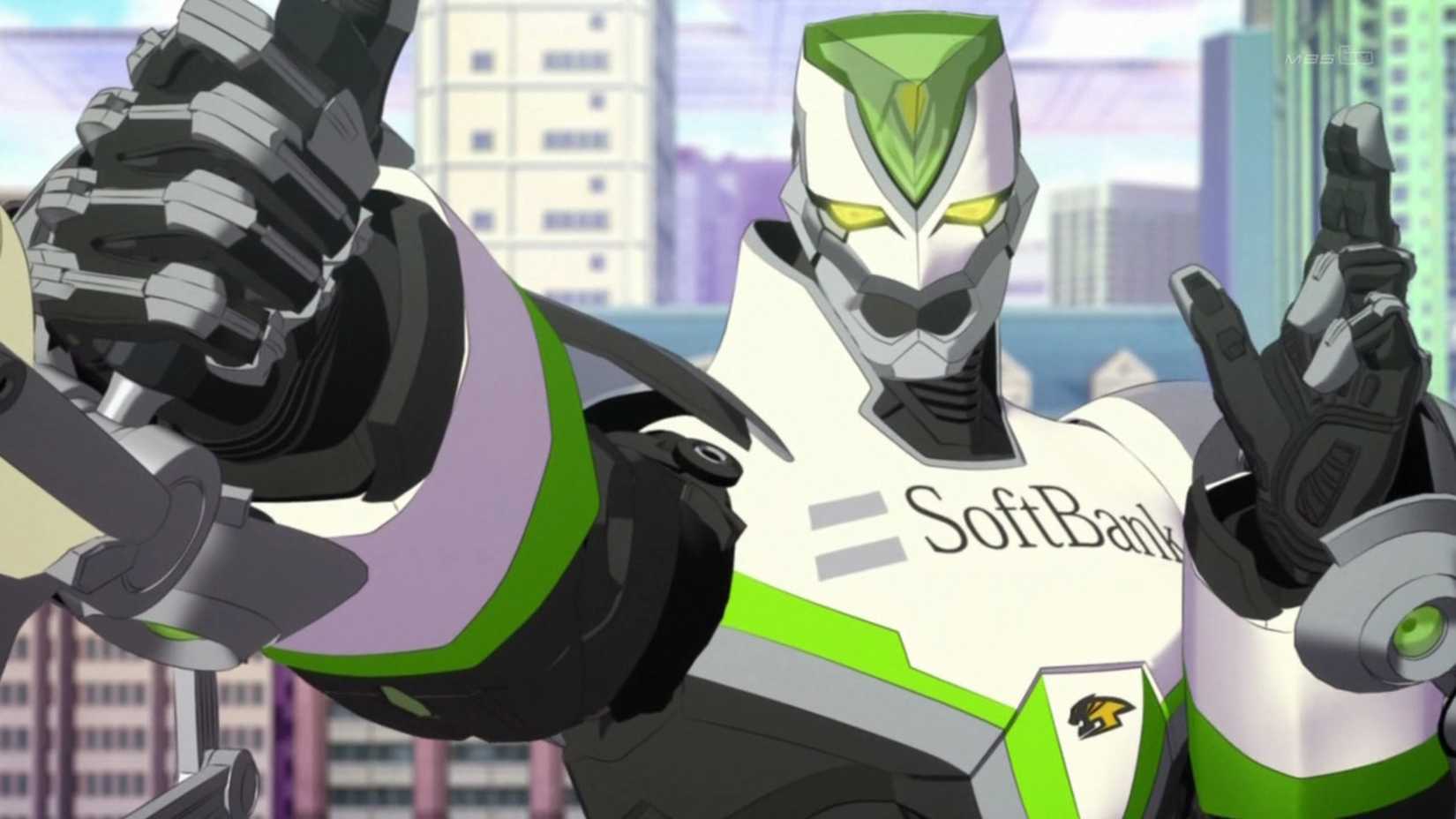 Wild Tiger in his superhero suit in Tiger & Bunny 2 anime