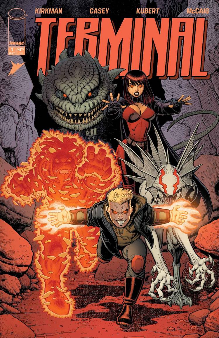 Terminal #1 Cover D by Arthur Adams & Dave McCaig