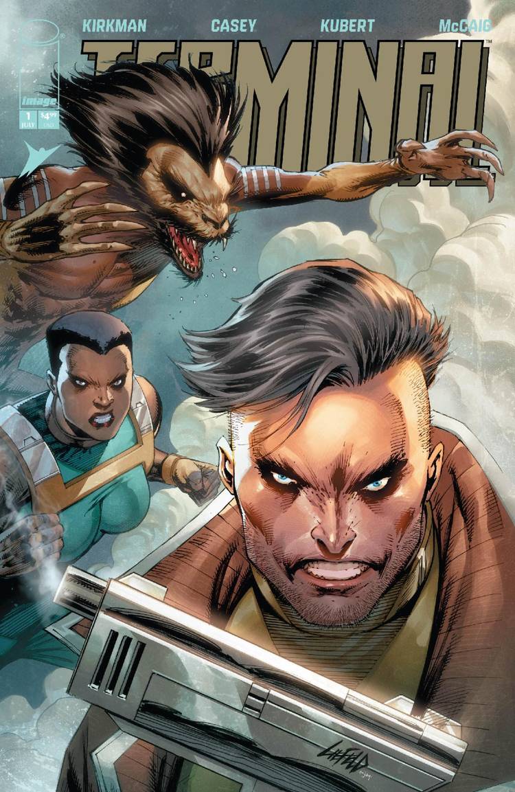 Terminal #1 Cover F (1:50 Incentive) by Rob Liefeld & Jay Ramos
