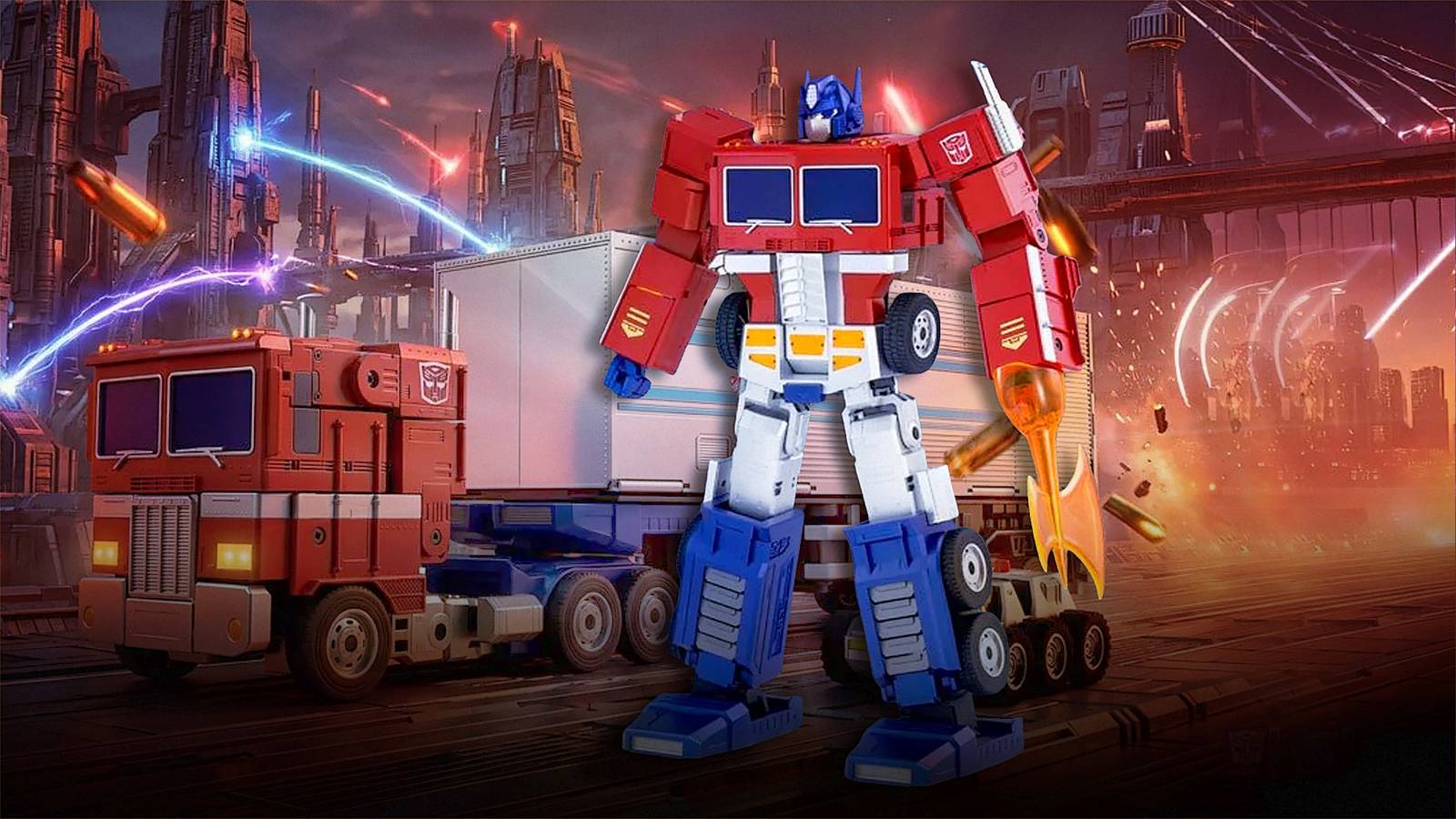 Transformers Robosen Elite Optimus Prime Finally Gets Trailer Kit